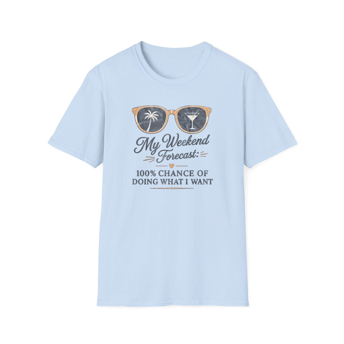 Weekend Forecast Graphic T-Shirt