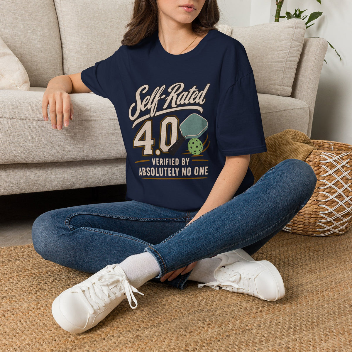 Self-Rated 4.0 Pickleball Tee