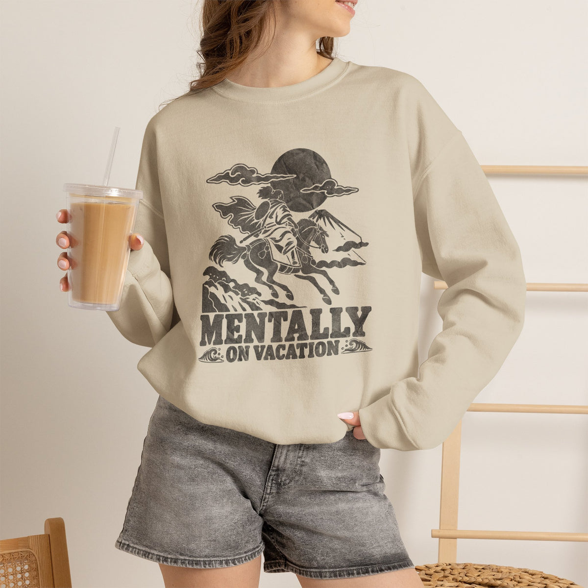 Mentally on Vacation Sweatshirt