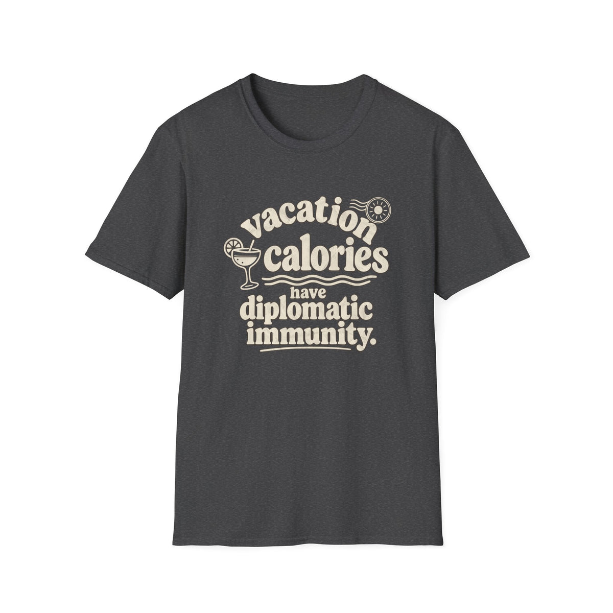 Vacation Calories Tee Shirt