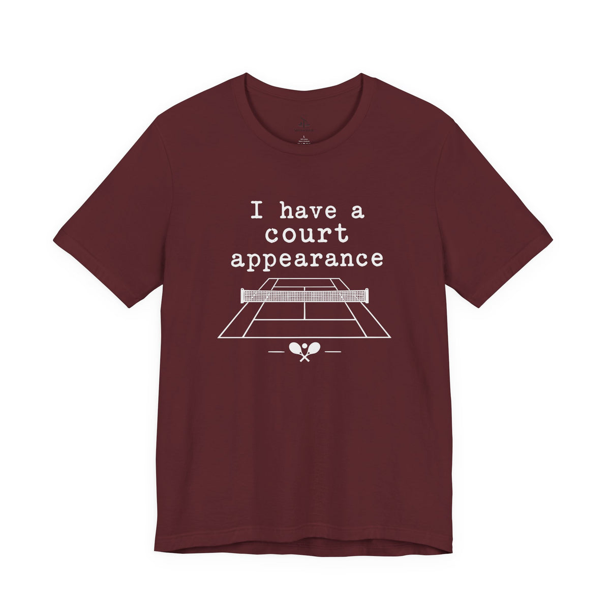 Court Appearance Tennis T‑Shirt