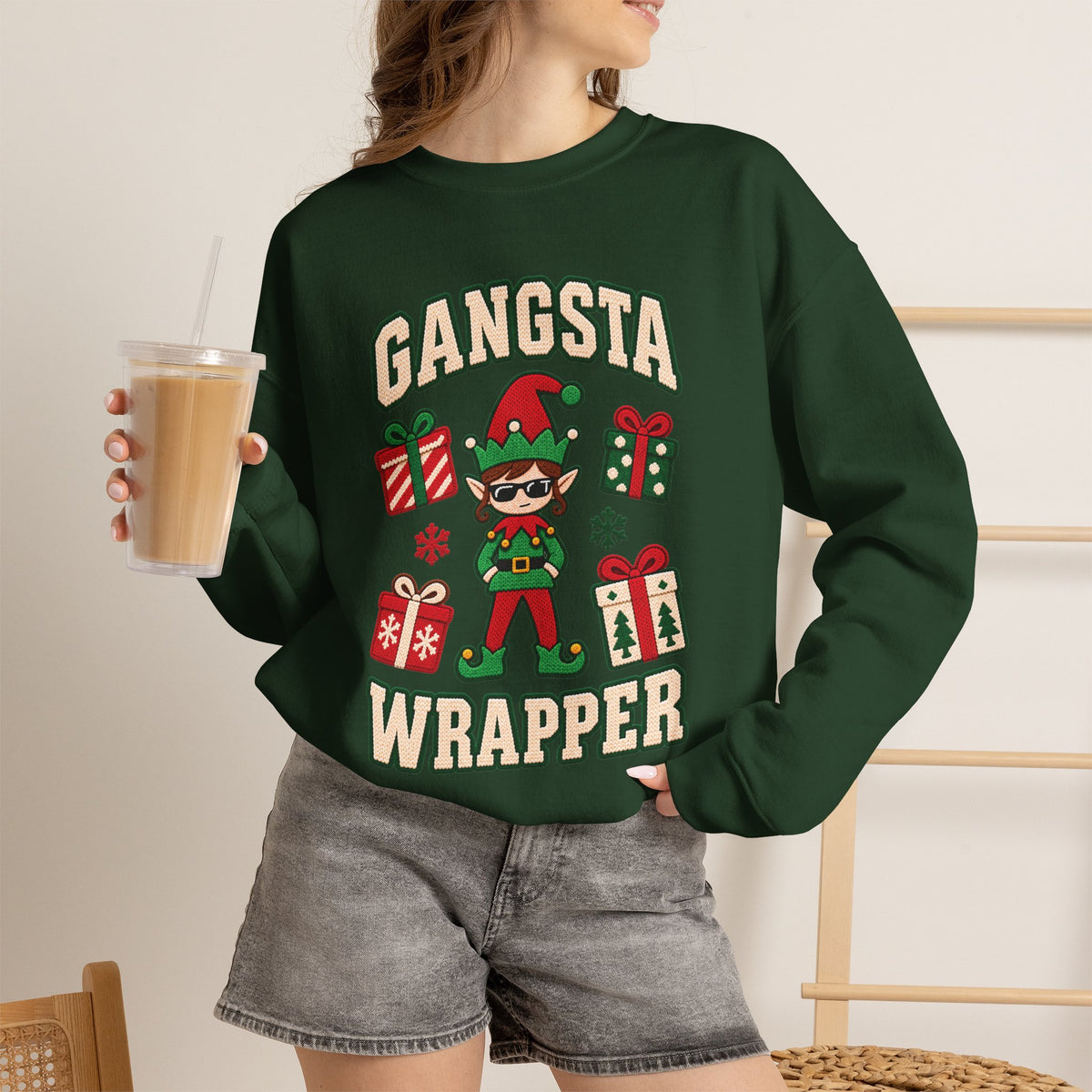Gangsta Wrapper Sweatshirt