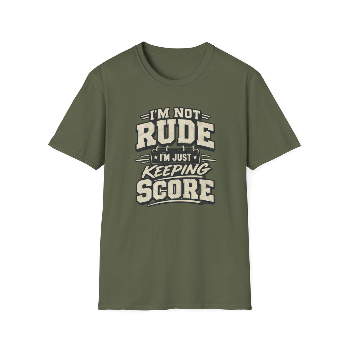 "I'm Not Rude" Graphic Tee