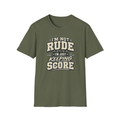"I'm Not Rude" Graphic Tee