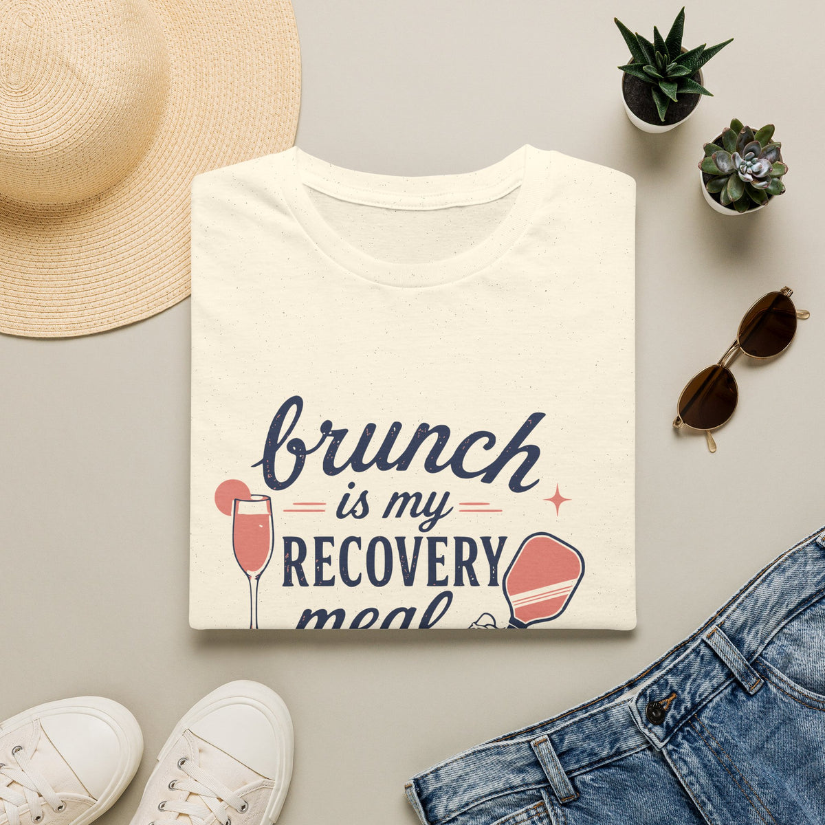 Brunch Is My Recovery Meal T-Shirt