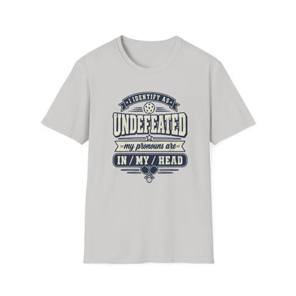 I Identify As Undefeated T-Shirt