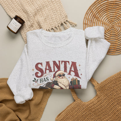Santa Has Expensive Taste Sweatshirt