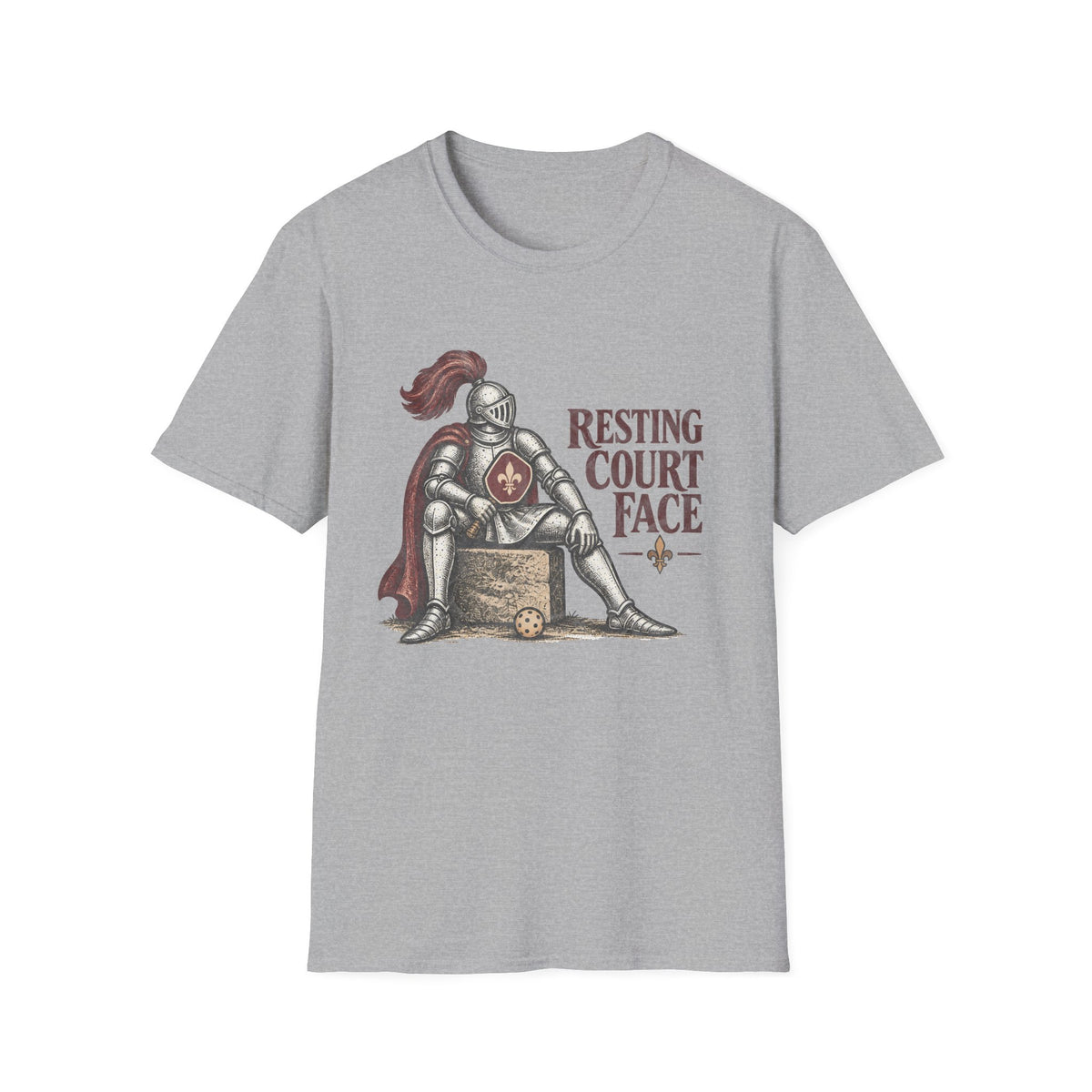 Resting Court Face T-Shirt