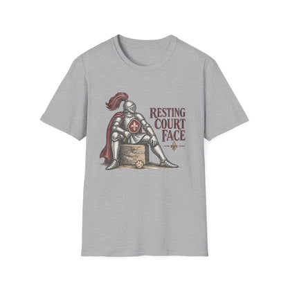 Resting Court Face T-Shirt
