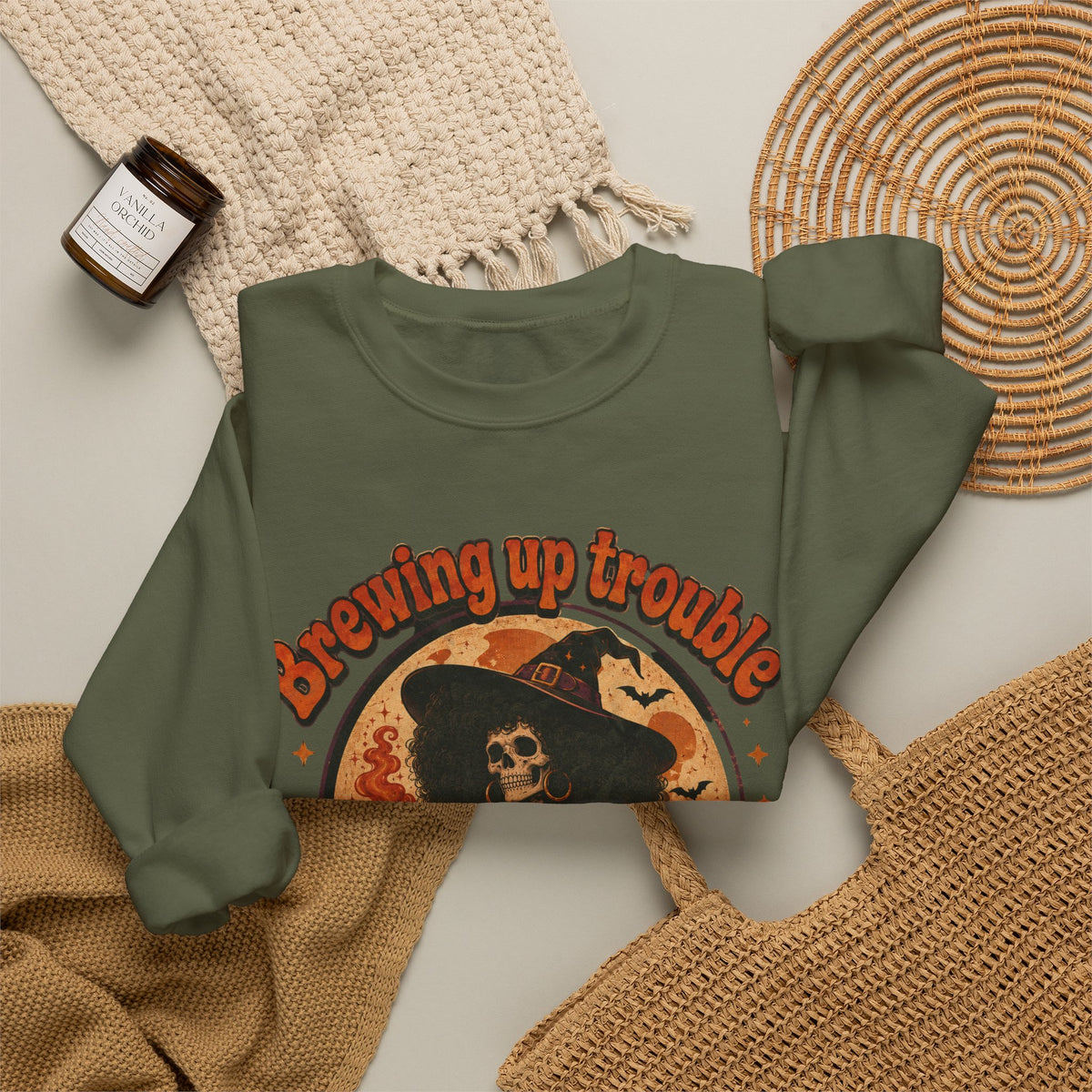 Brewing Up Trouble Since the 70s Sweatshirt
