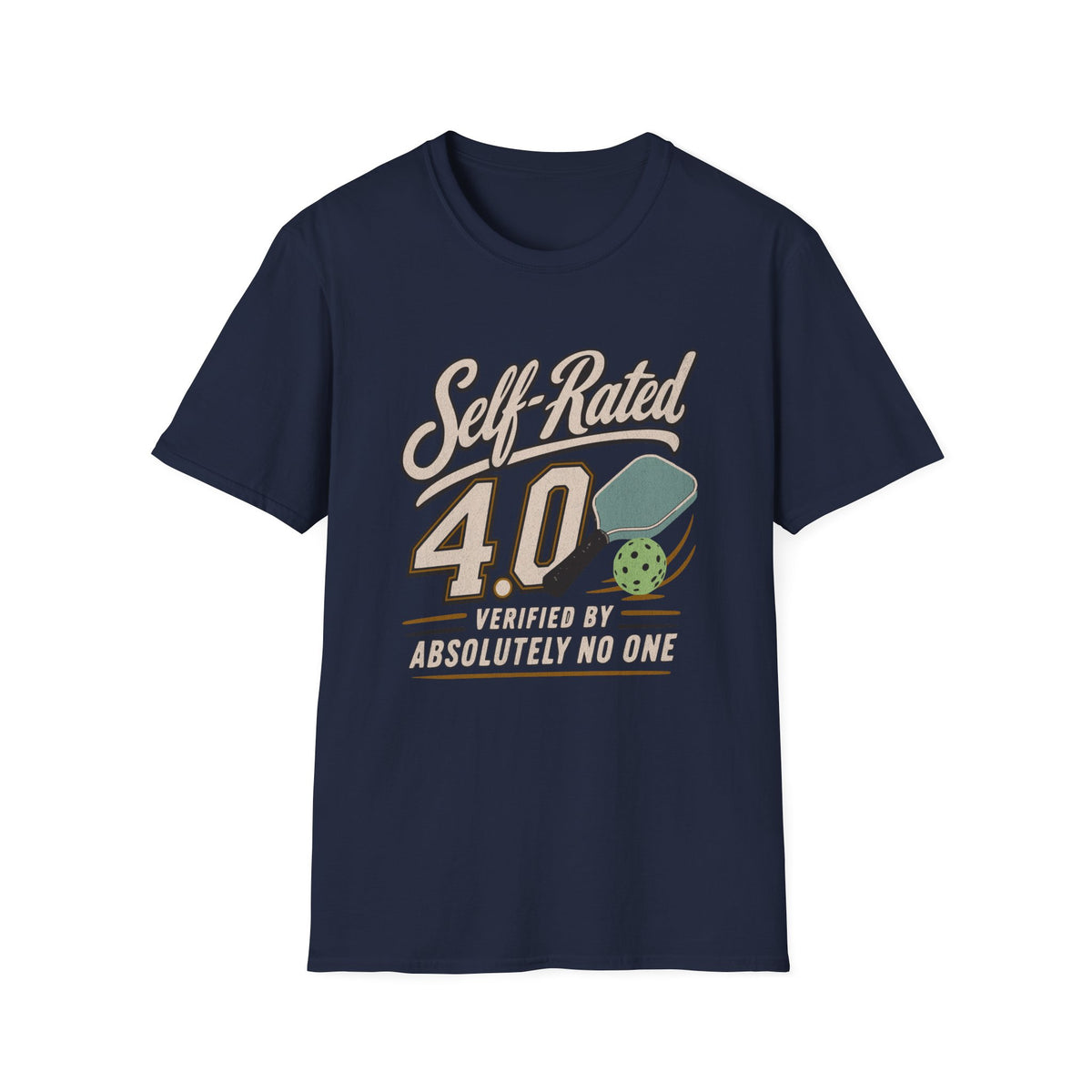 Self-Rated 4.0 Pickleball Tee