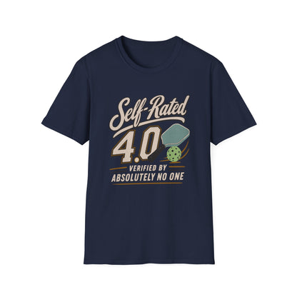 Self-Rated 4.0 Pickleball Tee