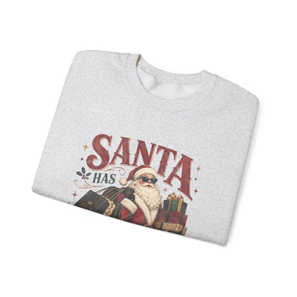 Santa Has Expensive Taste Sweatshirt
