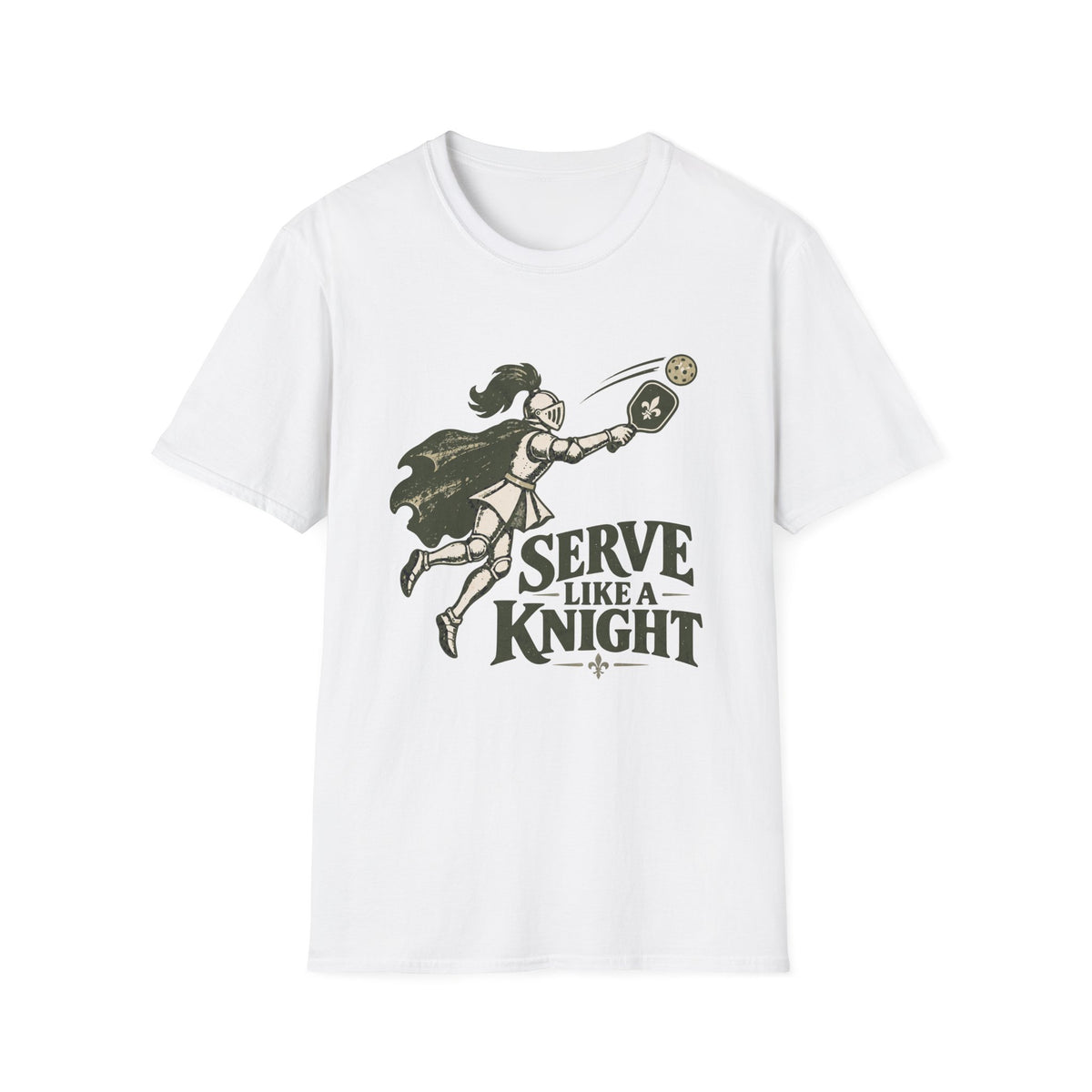 Serve Like a Knight Tee