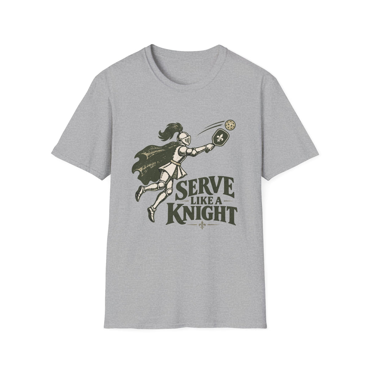 Serve Like a Knight Tee