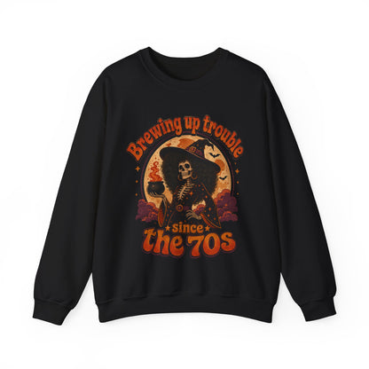 Brewing Up Trouble Since the 70s Sweatshirt