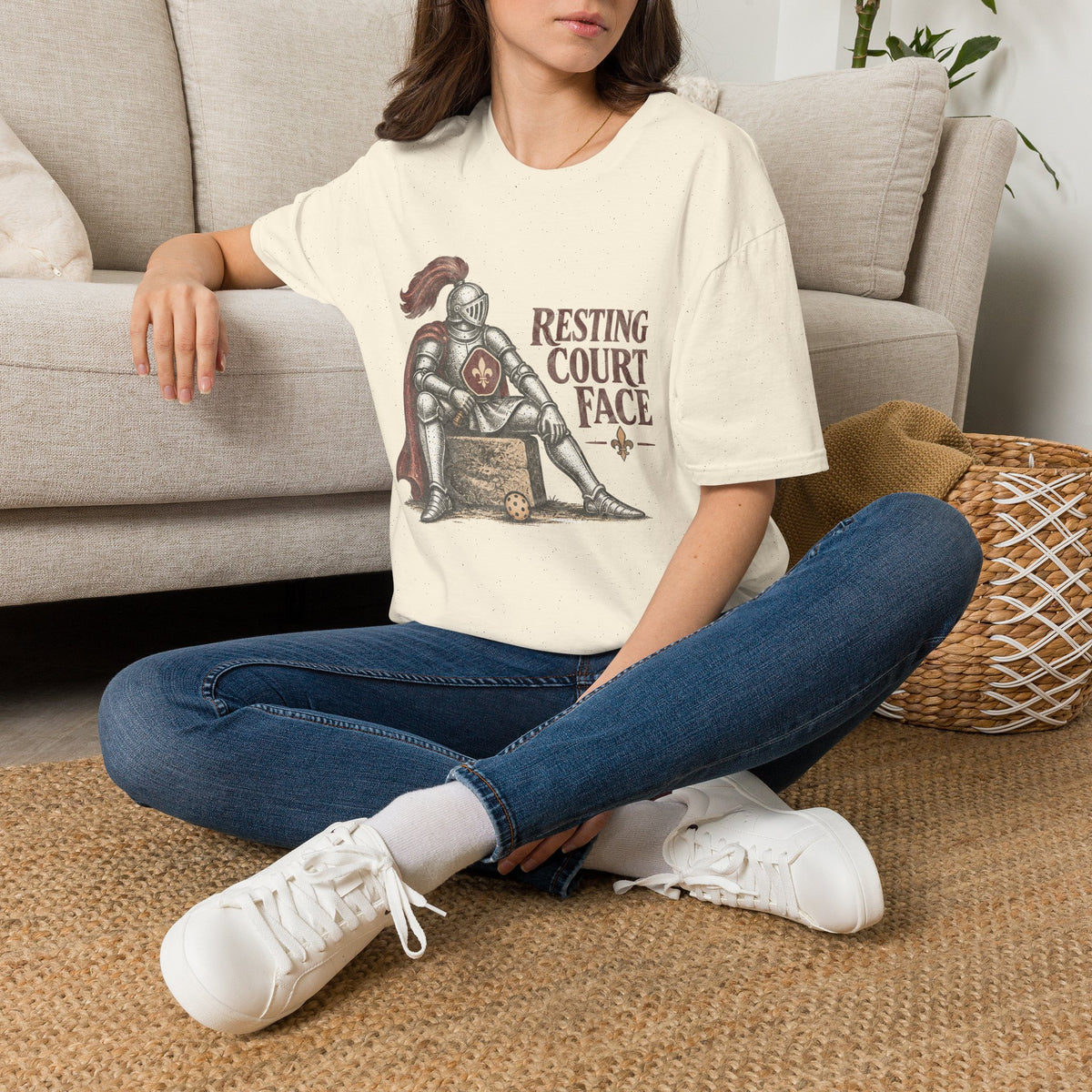 Resting Court Face T-Shirt