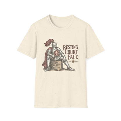 Resting Court Face T-Shirt