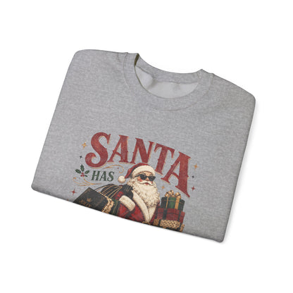 Santa Has Expensive Taste Sweatshirt