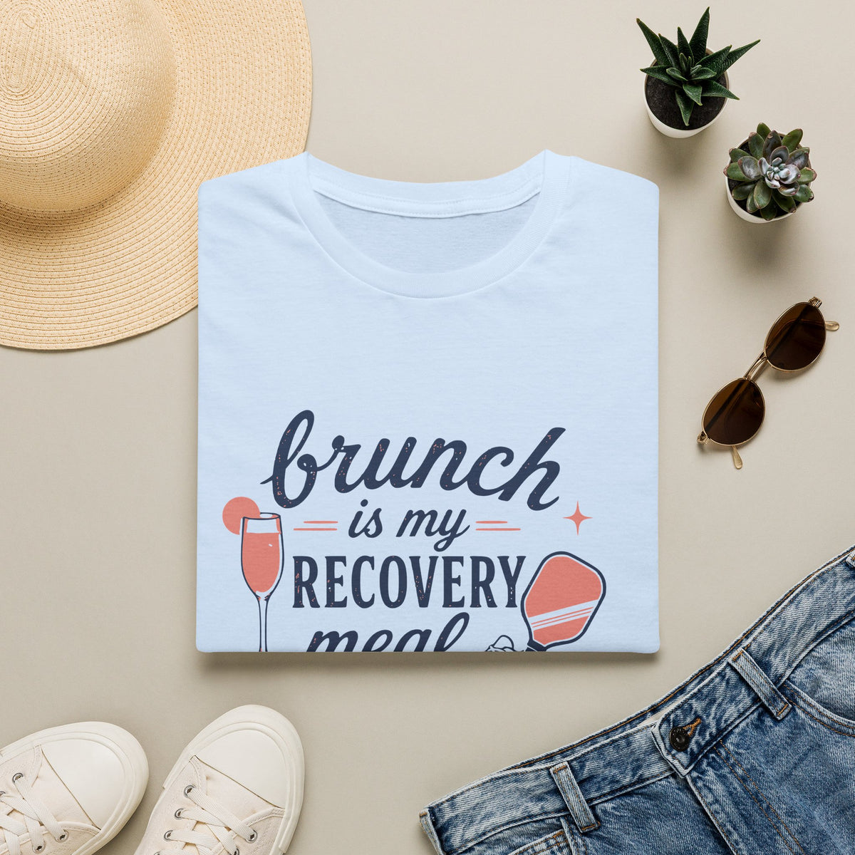 Brunch Is My Recovery Meal T-Shirt