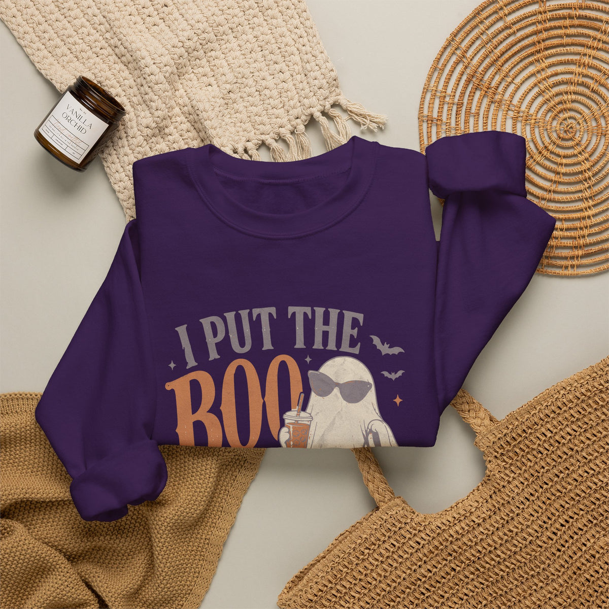 I Put the Boo in Bougie Sweatshirt
