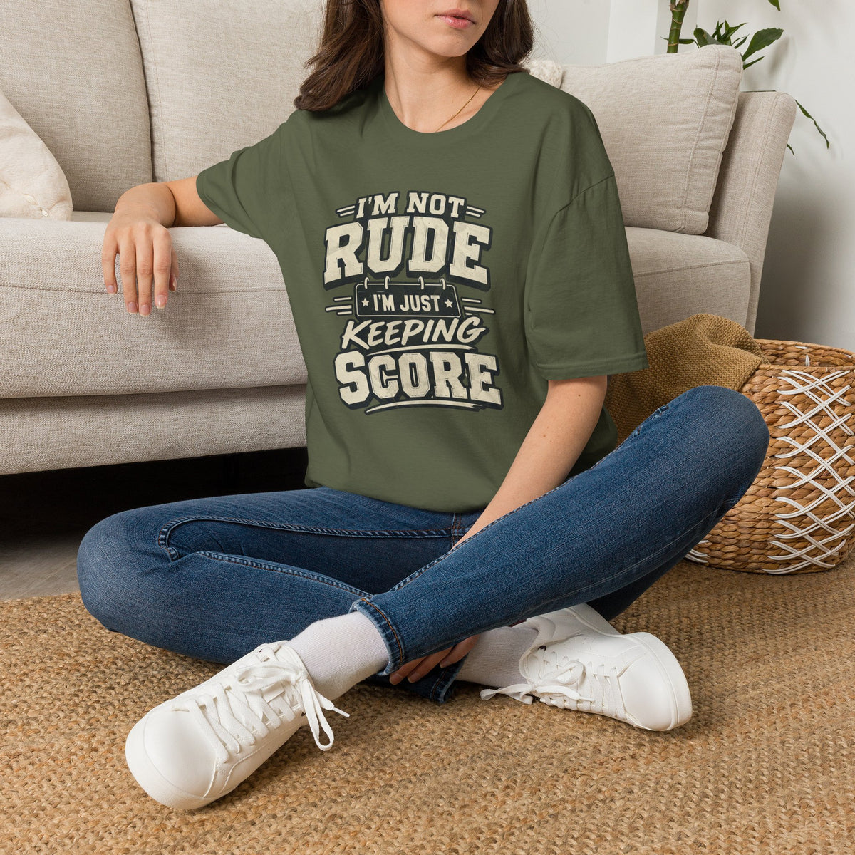 "I'm Not Rude" Graphic Tee