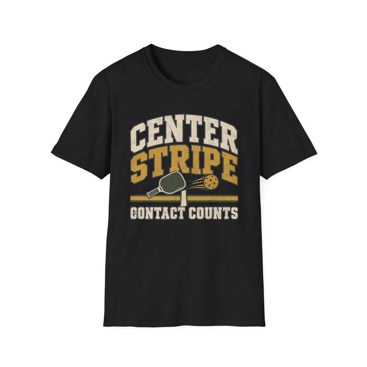 Center Stripe Pickleball T-Shirt