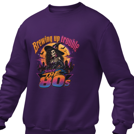 Brewing Up Trouble 80s Sweatshirt