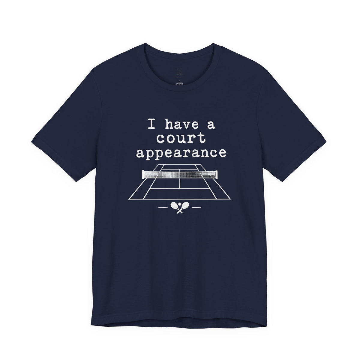 Court Appearance Tennis T‑Shirt