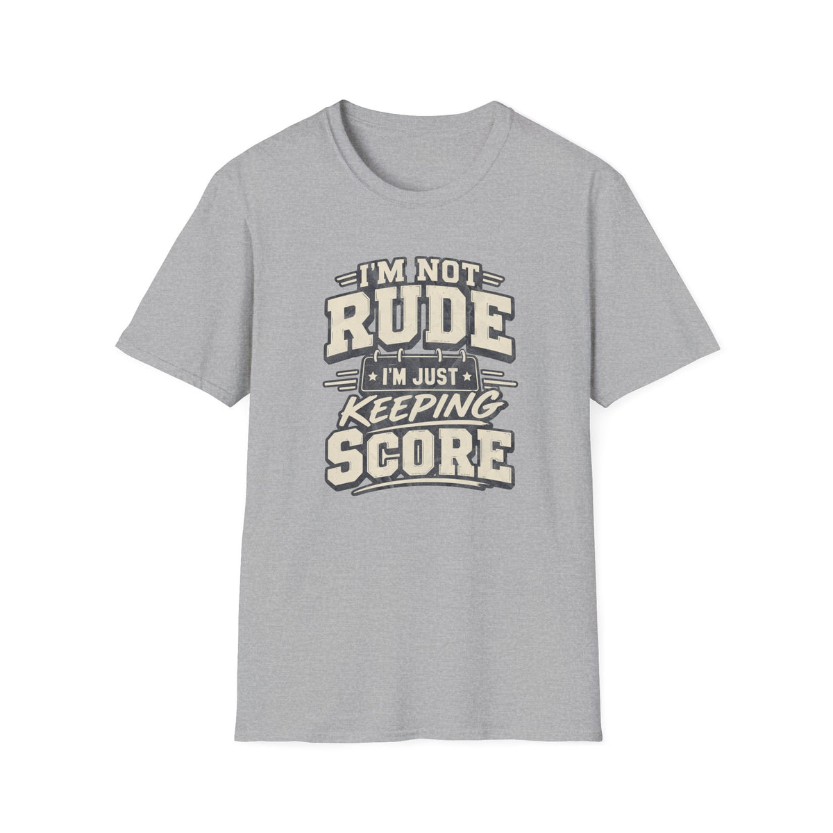 "I'm Not Rude" Graphic Tee