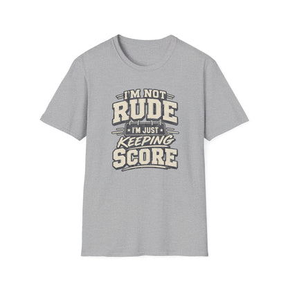 "I'm Not Rude" Graphic Tee