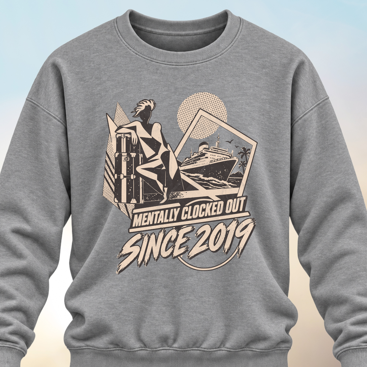 Mentally Clocked Out Sweatshirt