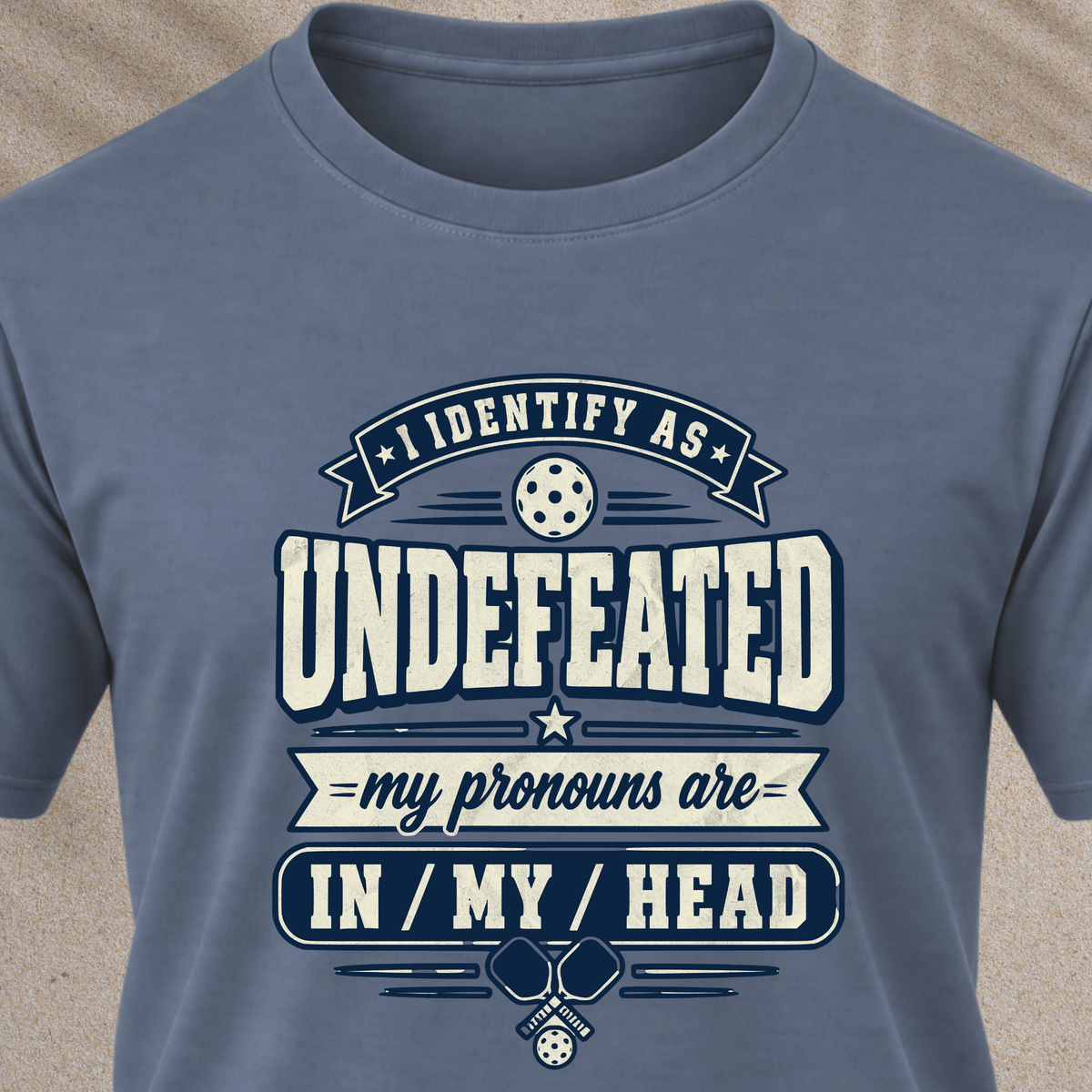 I Identify As Undefeated T-Shirt