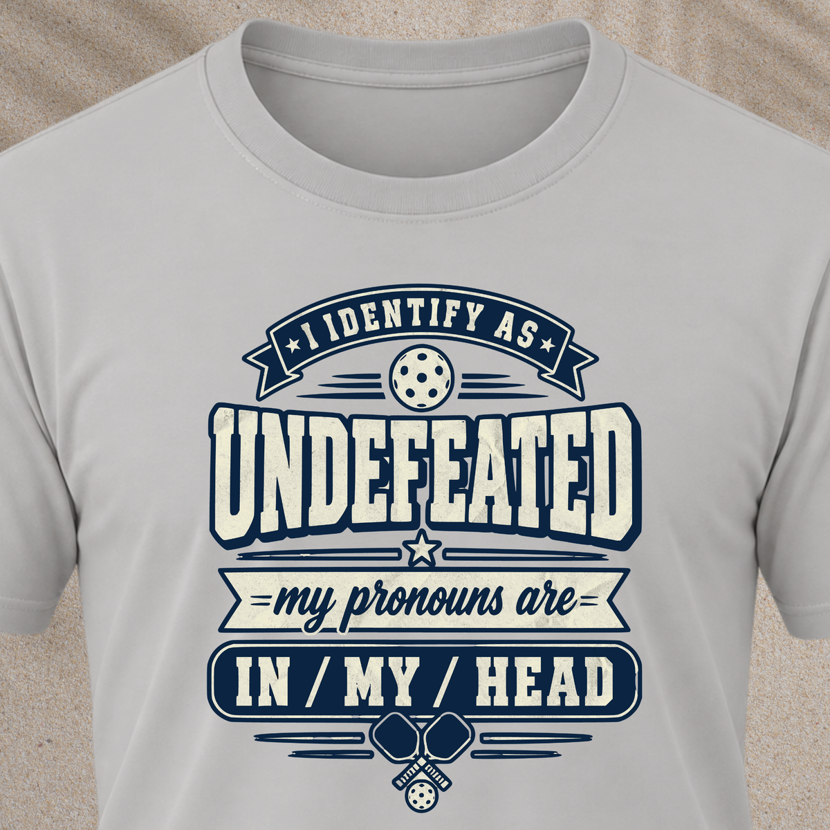 I Identify As Undefeated T-Shirt