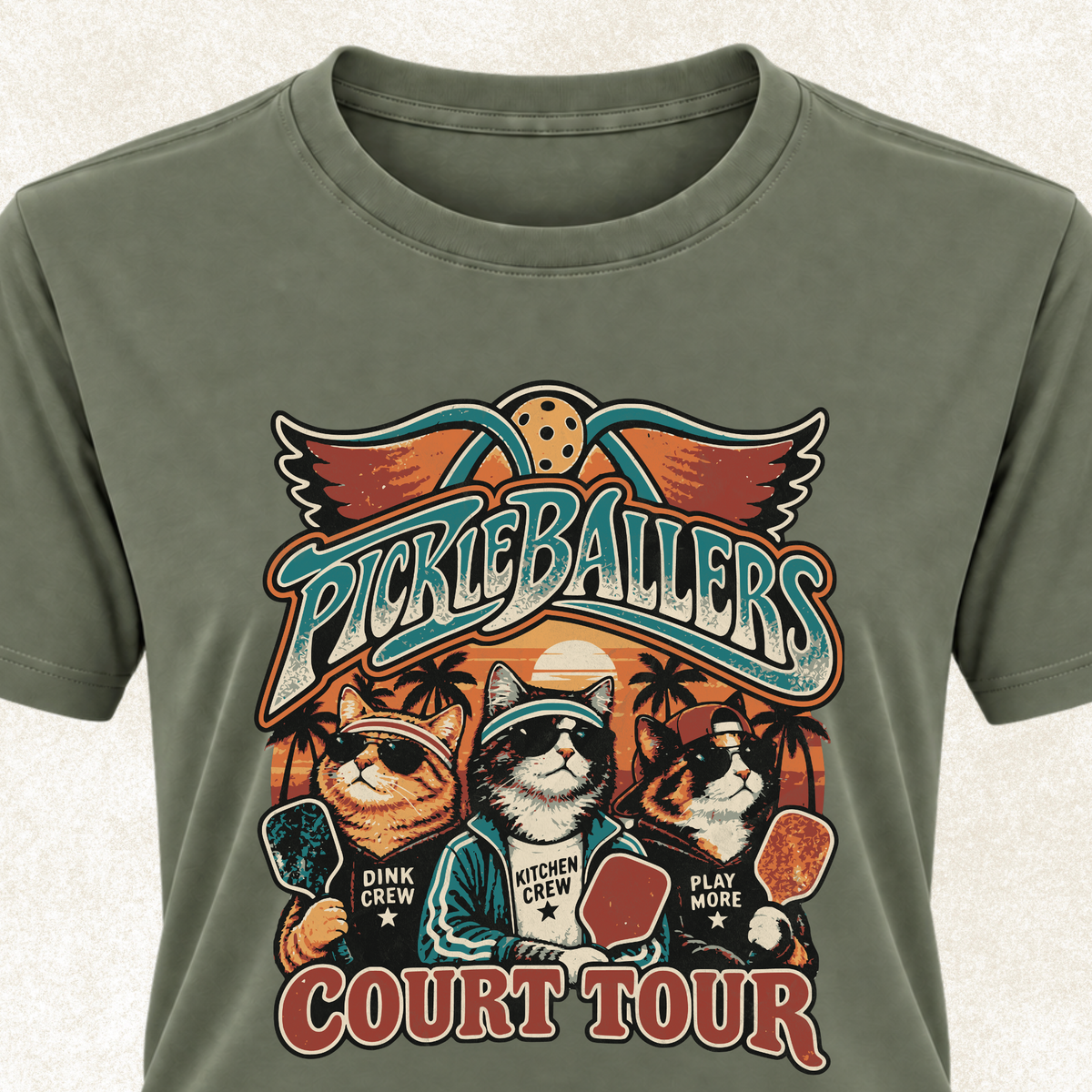 Pickleballers Graphic T-Shirt