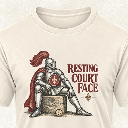 Resting Court Face T-Shirt