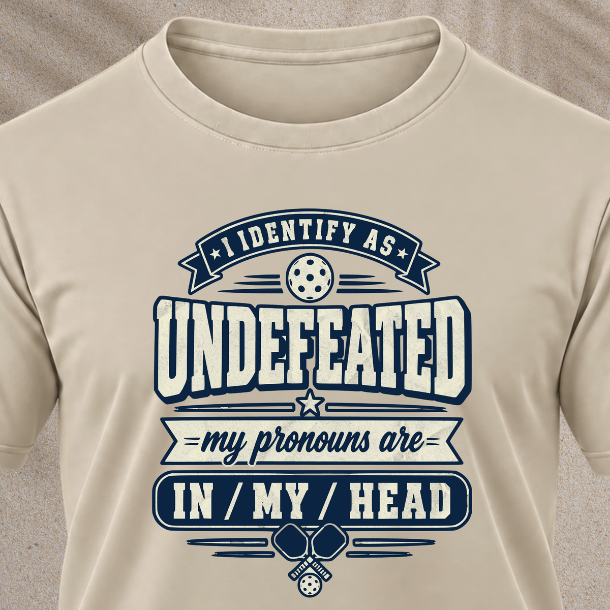 I Identify As Undefeated T-Shirt
