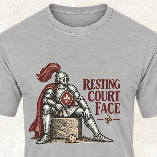 Resting Court Face T-Shirt