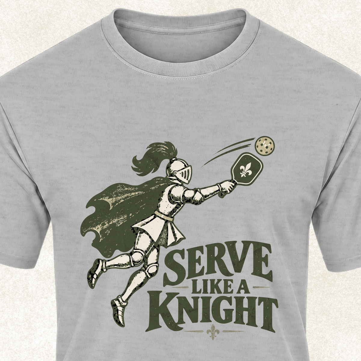 Serve Like a Knight Tee