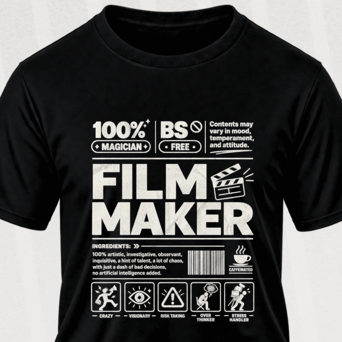 Magician Film Maker T-Shirt