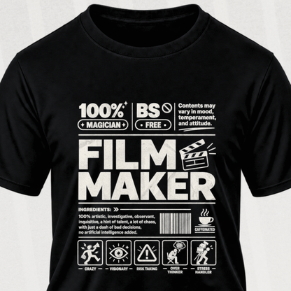 Magician Film Maker T-Shirt