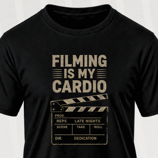 Filming Is My Cardio T-Shirt