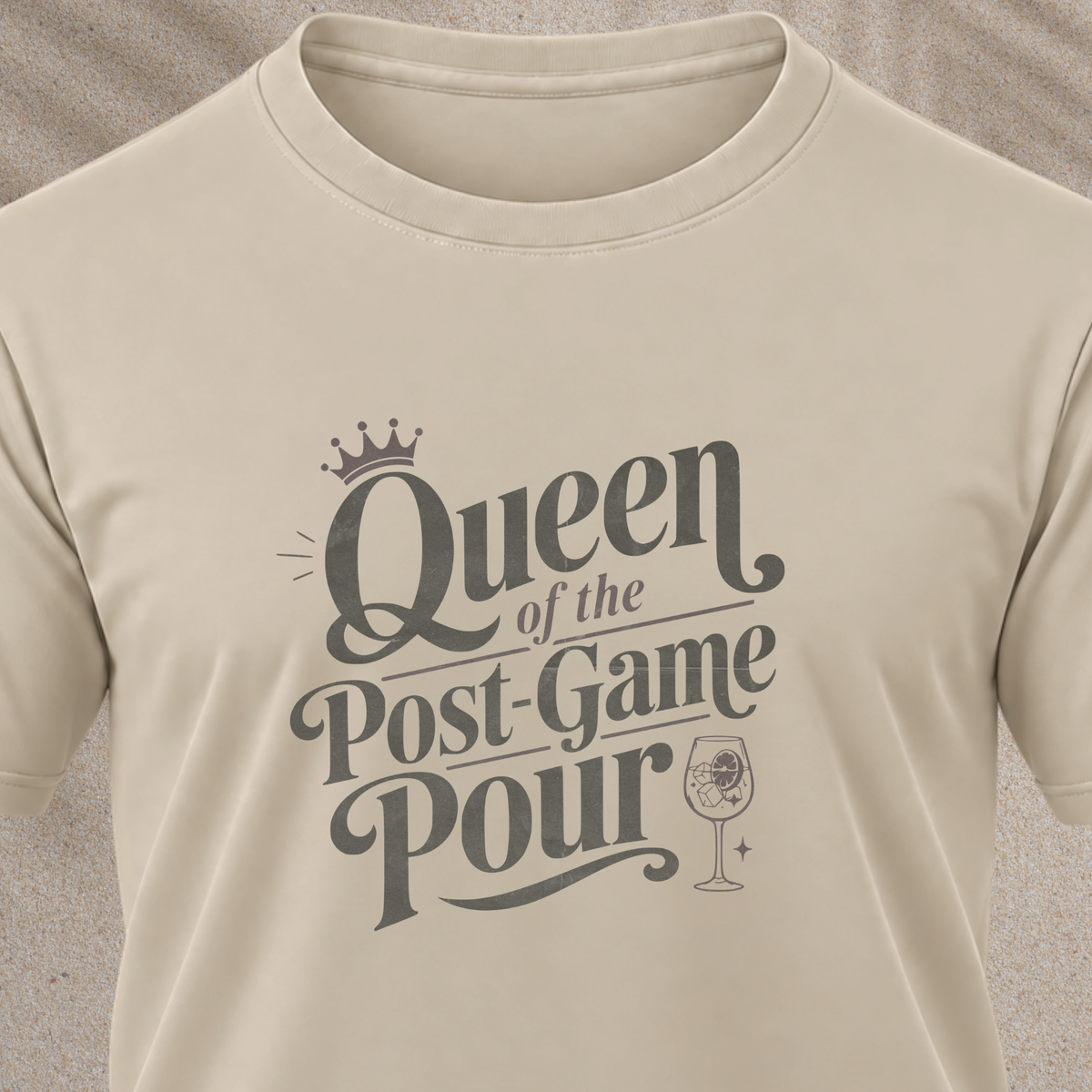 Queen of the Post-Game Pour Tee