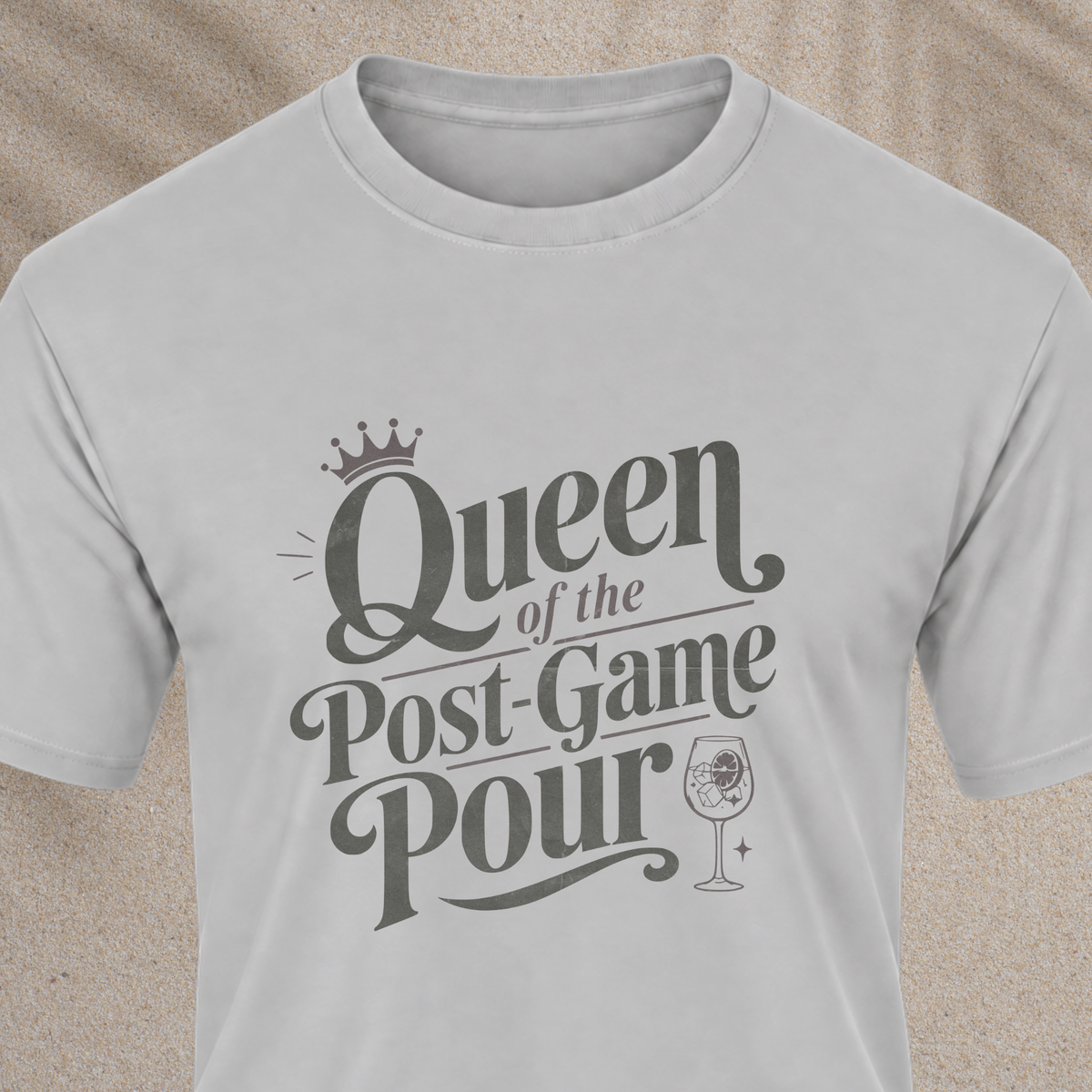 Queen of the Post-Game Pour Tee